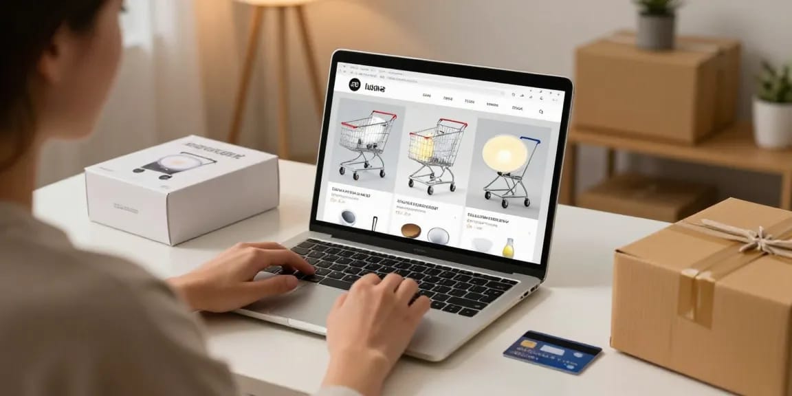 "lustre led products on an online shopping platform showcasing best deals."