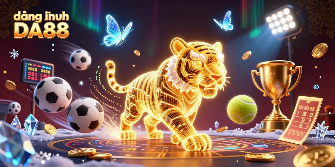 Experience exhilarating betting action with đăng nhập DA88 in a vibrant, animated casino landscape.