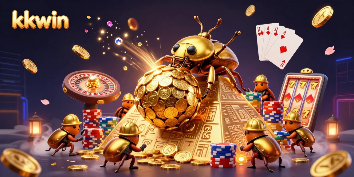 Experience massive wins with kkwin's golden beetle team rolling dynamic casino treasures.