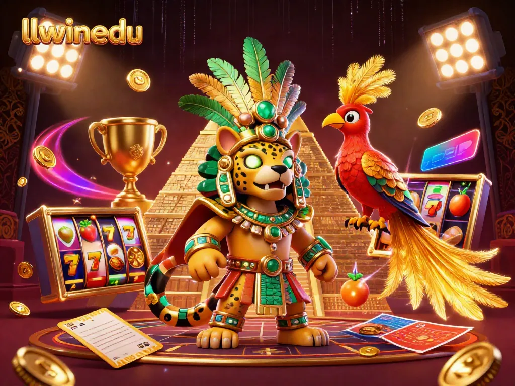 Spin the jackpot with llwinedu while experiencing vibrant casino excitement!